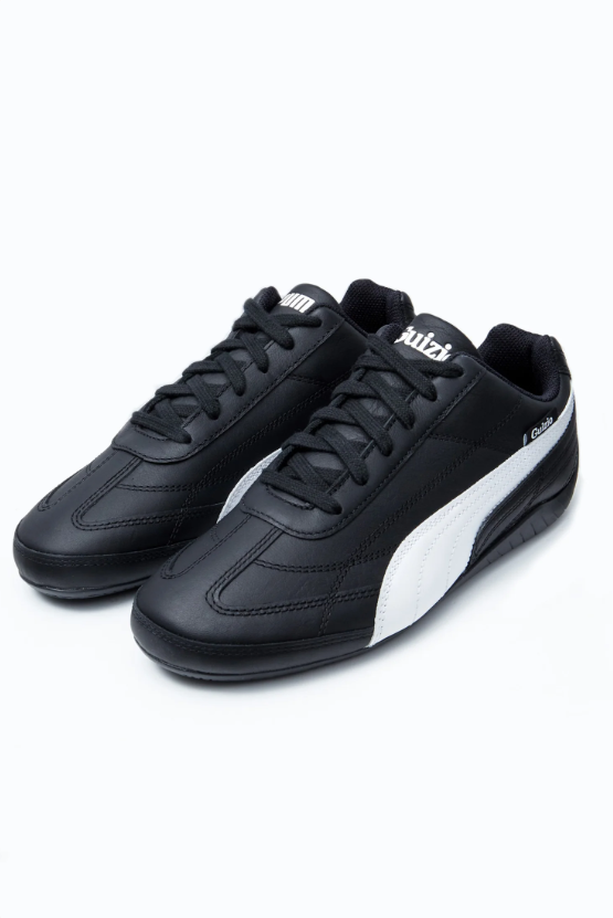 PUMA Low-Profile Sneakers – Black & White