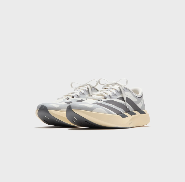 adidas Sport Low-Top Sneakers – Gray, White & Cream