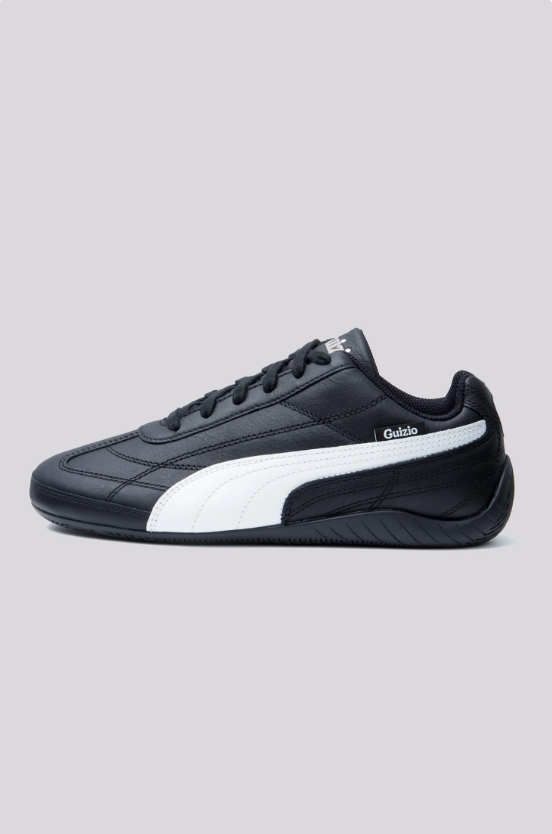 PUMA Low-Profile Sneakers – Black & White