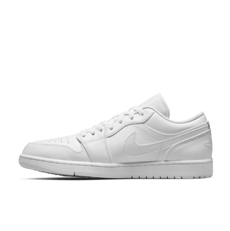 Air Jordan Low-Top Sneakers – All White