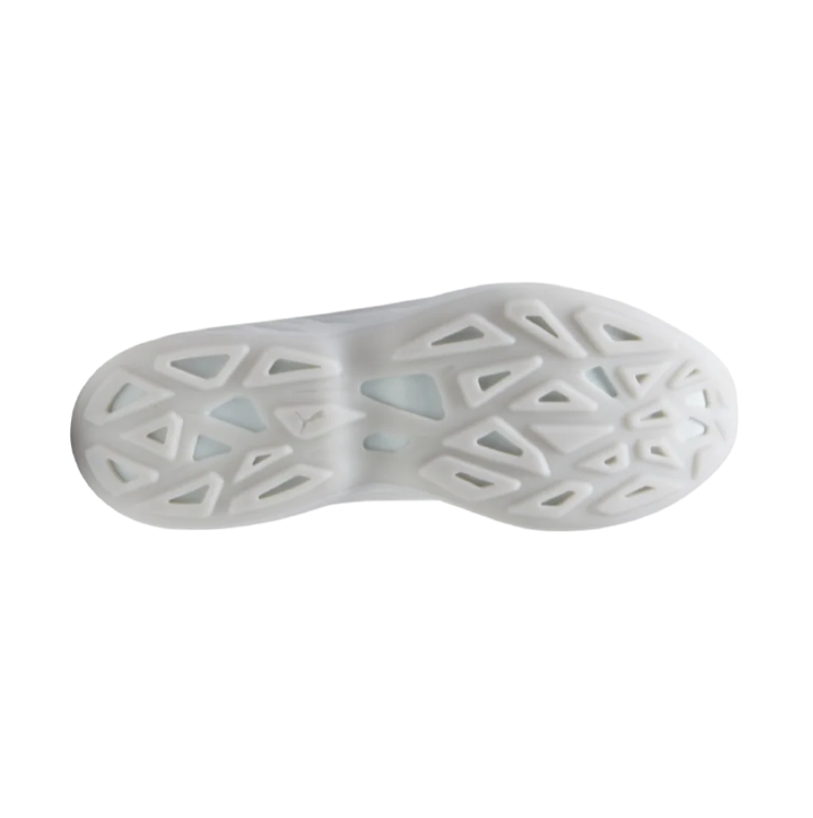 PUMA Chunky Low-Top Sneakers – White with Red & Multicolor Accents