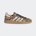adidas Leopard-Print Low-Top Sneakers – Tan & Cream