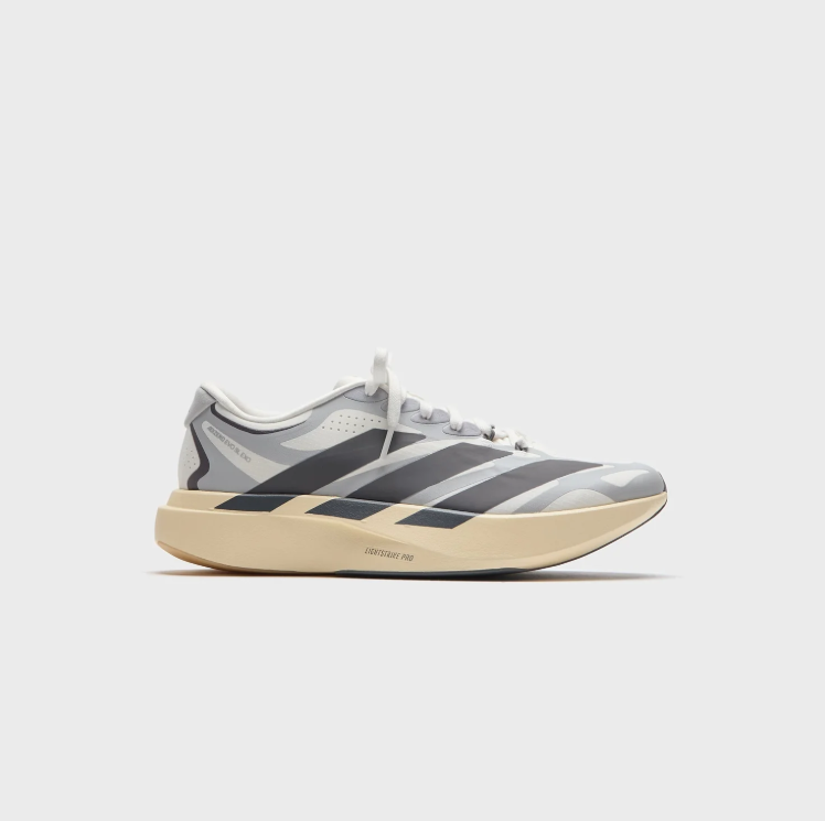 adidas Sport Low-Top Sneakers – Gray, White & Cream