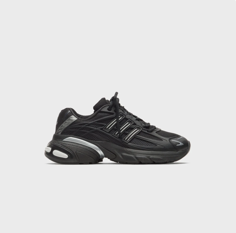 adidas Chunky Low-Top Sneakers – Black & Silver