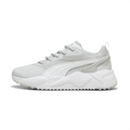 PUMA Chunky Low-Top Sneakers – Light Gray & White