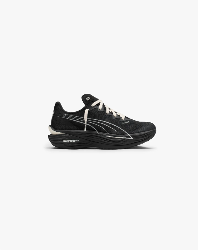 PUMA Sculpted-Sole Sneakers – Black & Cream