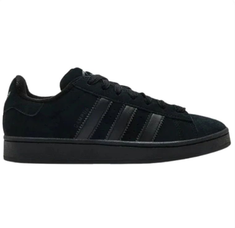 adidas Classic Low-Top Sneakers – All Black