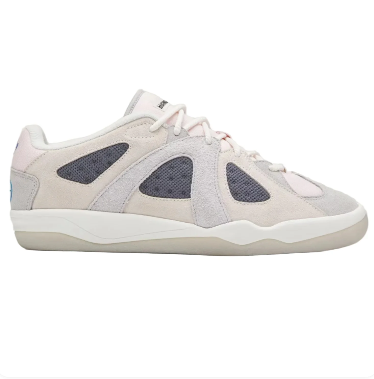 adidas Paneled Low-Top Sneakers – Off-White & Gray