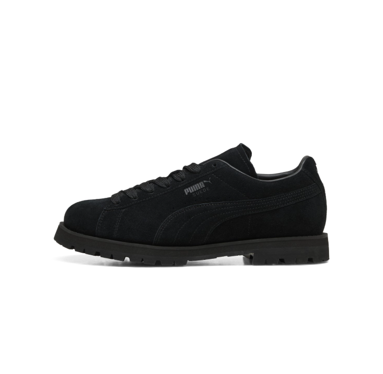 PUMA Lug-Sole Low-Top Sneakers – All Black