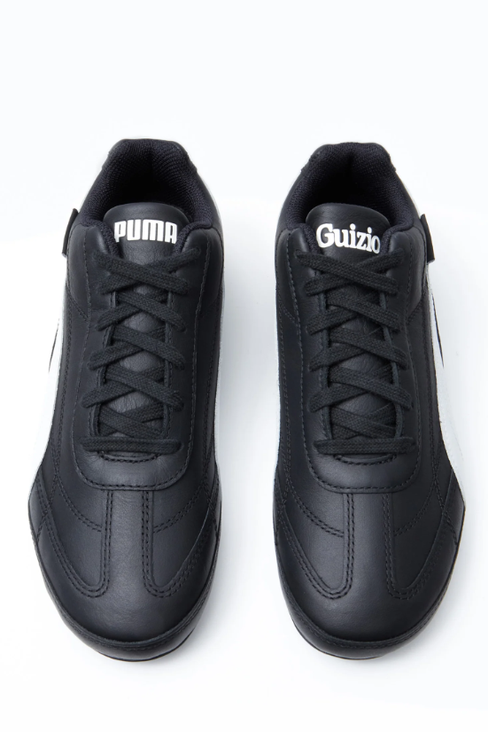 PUMA Low-Profile Sneakers – Black & White