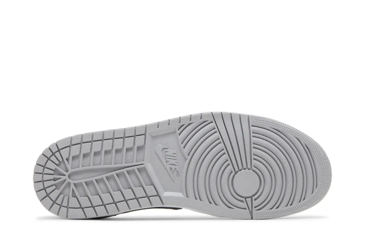 Air Jordan Low-Top Sneakers – Light Gray, White & Black
