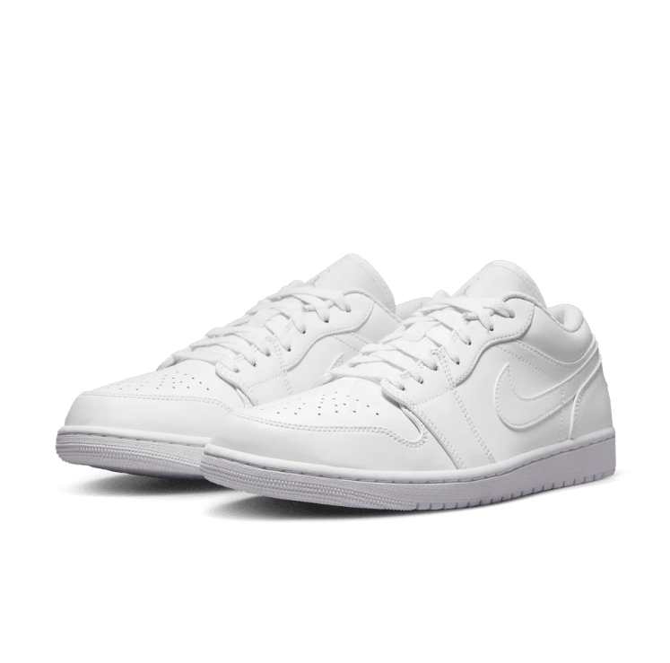 Air Jordan Low-Top Sneakers – All White