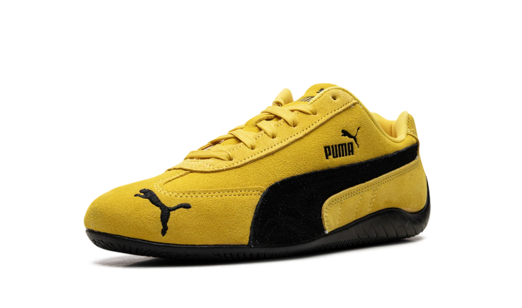 PUMA Low-Profile Sneakers – Yellow & Black