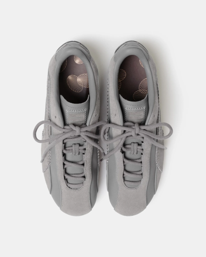PUMA Low-Profile Sneakers – Tonal Gray