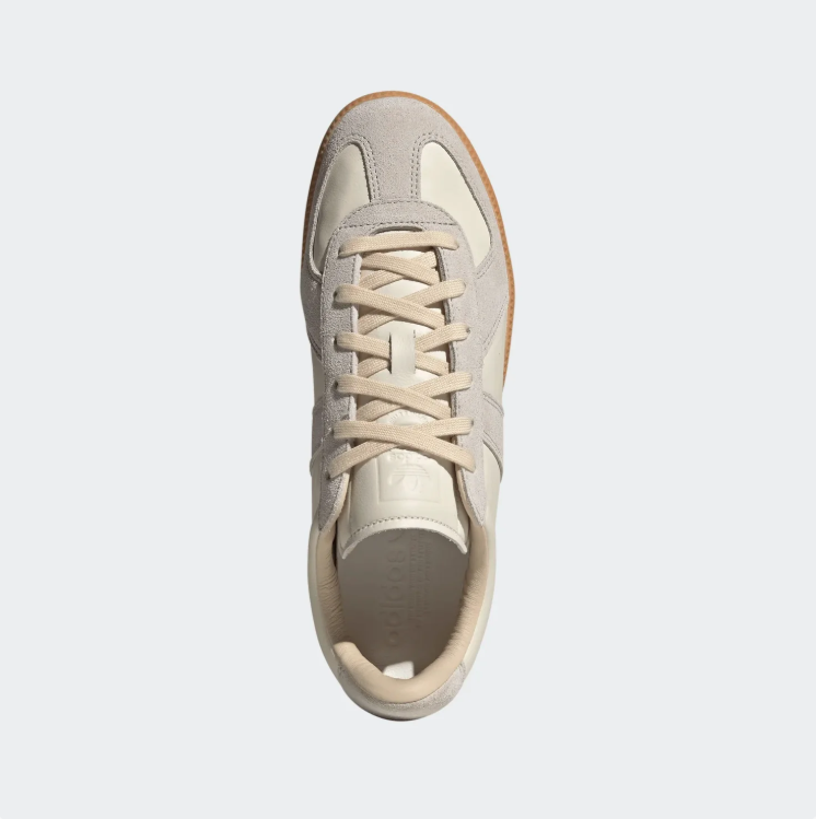 adidas Retro Low-Top Sneakers – Cream & Light Gray