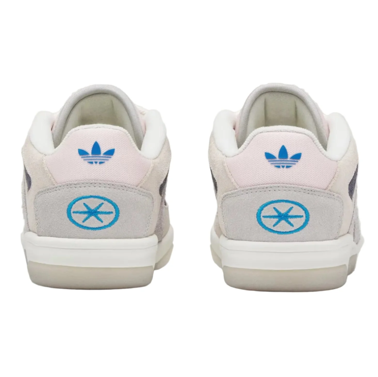adidas Paneled Low-Top Sneakers – Off-White & Gray