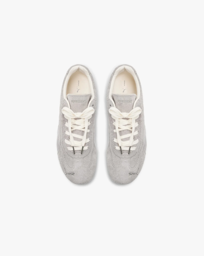 PUMA Low-Profile Sneakers – Light Gray