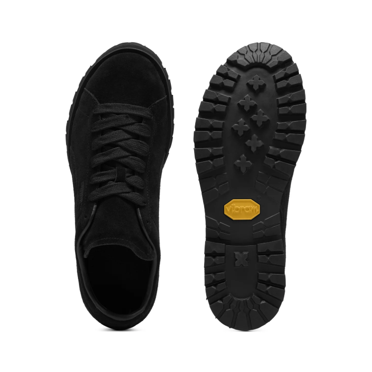 PUMA Lug-Sole Low-Top Sneakers – All Black