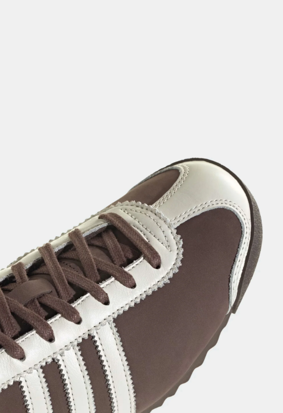 adidas Slim Retro Sneakers – Dark Brown & Cream