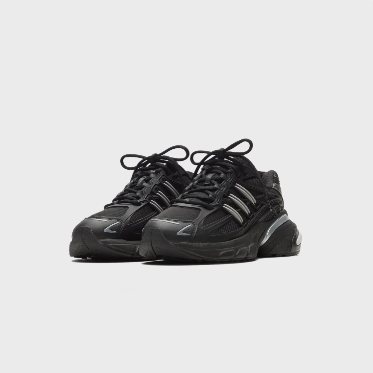 adidas Chunky Low-Top Sneakers – Black & Silver