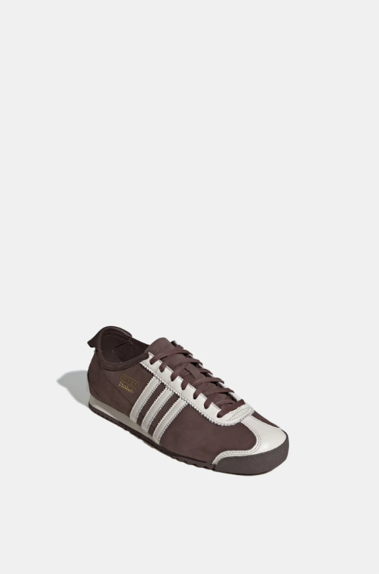 adidas Slim Retro Sneakers – Dark Brown & Cream