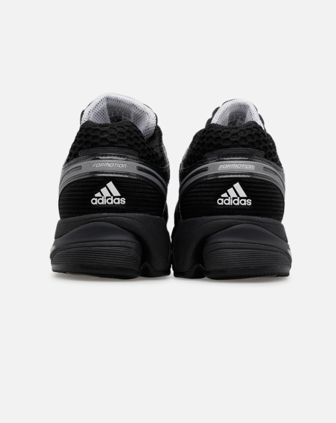 adidas Retro Mesh Sneakers – Black & Silver