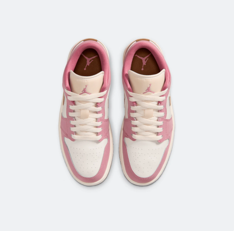 Air Jordan Low-Top Sneakers – Pink & Cream
