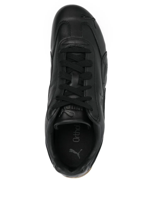 PUMA Low-Profile Sneakers – Black with Rubber Sole