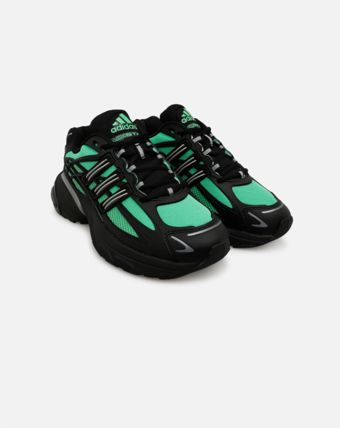 adidas Chunky Mesh Sneakers – Black & Mint Green
