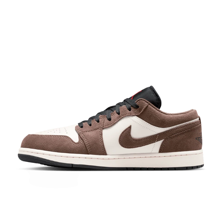 Air Jordan Low-Top Sneakers – Brown & Cream with Black Sole