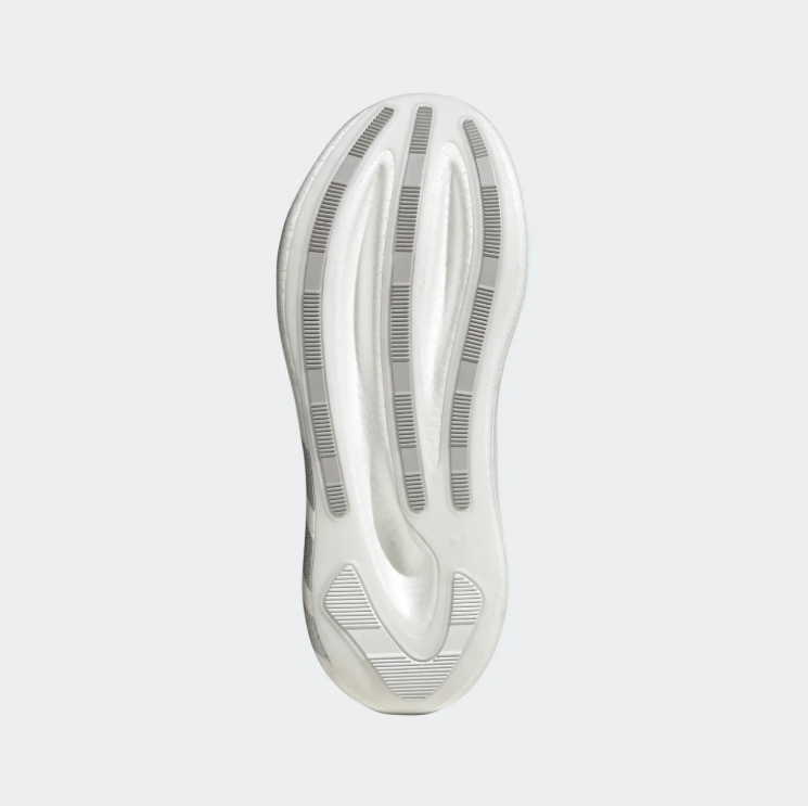 adidas Sculpted Thick-Sole Sneakers – White & Gray