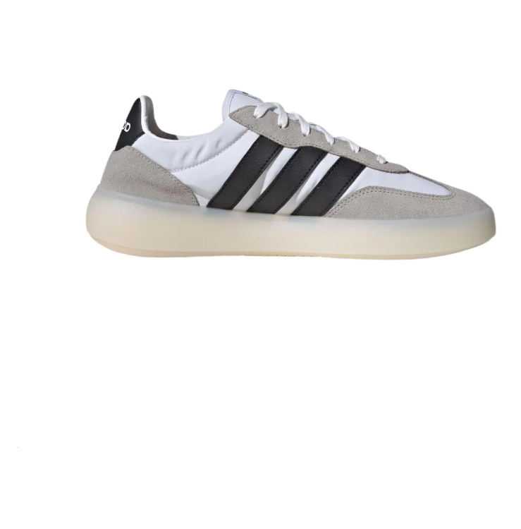 adidas Retro Low-Top Sneakers – White, Gray & Black