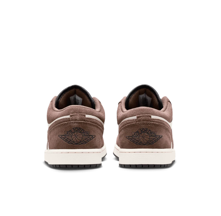 Air Jordan Low-Top Sneakers – Brown & Cream with Black Sole