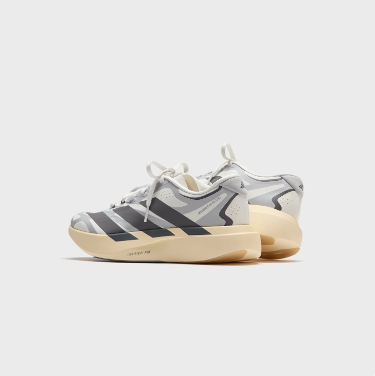 adidas Sport Low-Top Sneakers – Gray, White & Cream