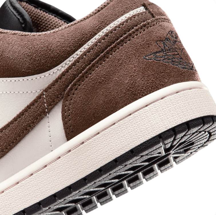 Air Jordan Low-Top Sneakers – Brown & Cream with Black Sole