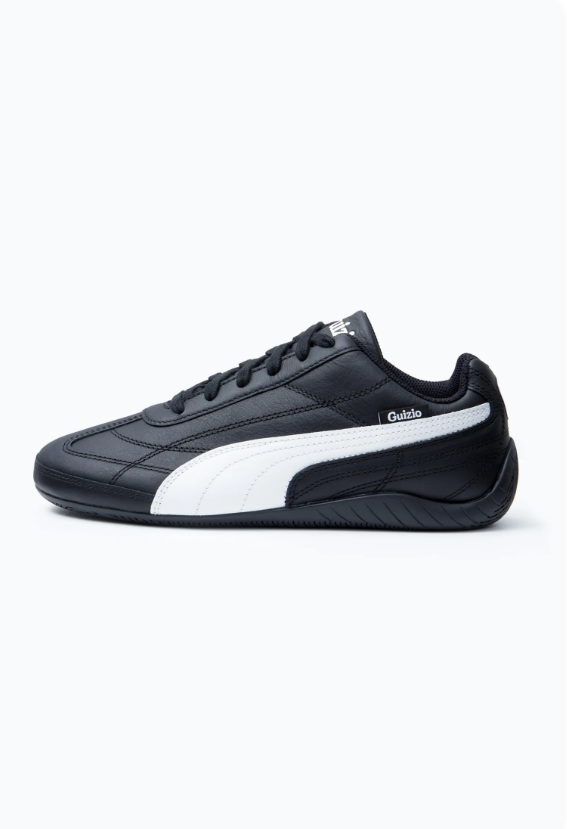 PUMA Low-Profile Sneakers – Black & White